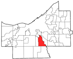 Location of Independence in Cuyahoga County