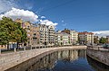 Karpovka River Embankment in Saint Petersburg