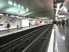 A estação da linha 1 antes dos trabalhos de automação.