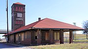 Thumbnail for File:MKT of Texas Railway Passenger Depot Temple Texas 2022.jpg