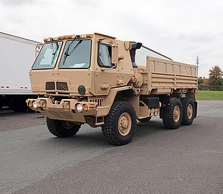 <span class="mw-page-title-main">Family of Medium Tactical Vehicles</span> Series of US military trucks since 1996