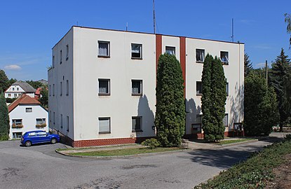 Němčice : la mairie.