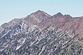 Southeast aspect of O'Sullivan Peak and Dromedary Peak viewed from Germania Pass