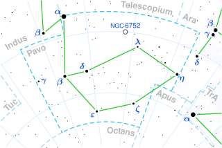 <span class="mw-page-title-main">Epsilon Pavonis</span> Star in the constellation Pavo