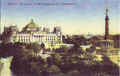 View on Reichstag, Siegessäule on the Königsplatz, around 1900