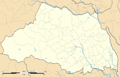 Mapa konturowa prefektury Saitama, na dole po prawej znajduje się punkt z opisem „Saitama”