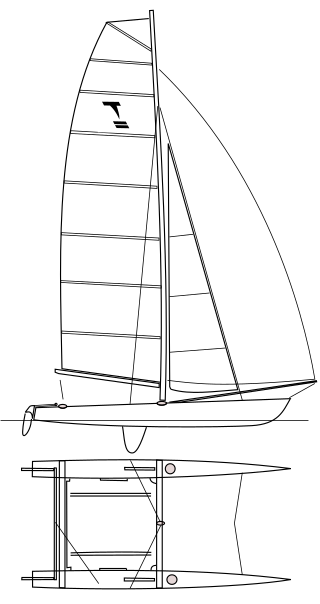 <span class="mw-page-title-main">Tornado (sailboat)</span> Double handed multihull class