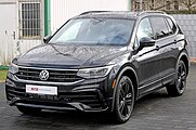 2021 Volkswagen Tiguan R-Line (LWB, US; facelift)