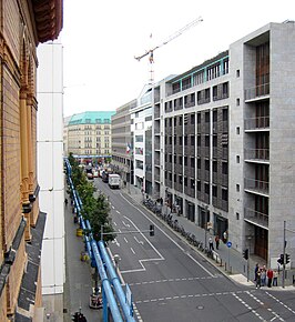 Zicht op Unter den Linden