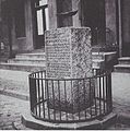 Denkmal in Sztum/Polen, Stadt-Zentrum (Stuhm), Absturzstelle 1930