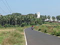 Approach road to St. Thomas church