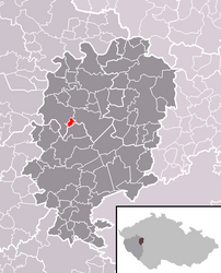 Bezděkov – Mappa