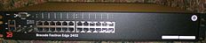 Brocade FastIron Edge 24-port switch, front Brocade FES24 Front.jpg