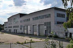 Halle M2, Ostseite, 2012