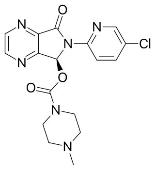 <span class="mw-page-title-main">Eszopiclone</span> Hypnotic medication