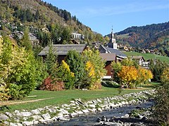 Vue du Borne au début de l'automne.