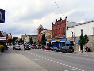 <span class="mw-page-title-main">Harriston, Ontario</span> Unincorporated community in Ontario, Canada