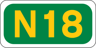 <span class="mw-page-title-main">N18 road (Ireland)</span> National primary road in Ireland