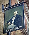 Sign outside on Broadwick Street wall