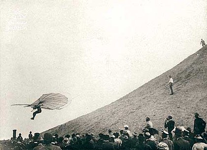 A cheap way to test a glider, but dangerous and limited by weather conditions.