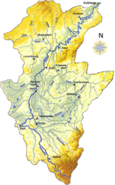 Mappa del fiume