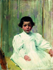 A festő fia, fehér ruhában (1896), Sorolla Múzeum, Madrid.