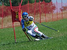 Nicholas Anziutti im FIS-Riesenslalom von Rettenbach im Juni 2010