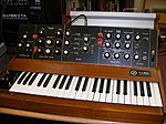 Tidig Minimoog av R.A. Moog Inc. (ca.1970)