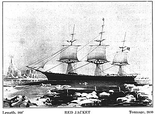 <i>Red Jacket</i> (clipper) American clipper ship, launched in 1853