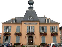 Ang Town Hall sa Saint-Trivier-Sur-Moigans