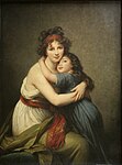 The Artist and her Daughter, by Élisabeth Vigée Le Brun, c.1785, oil on canvas, Louvre[179]