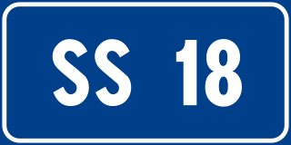 <span class="mw-page-title-main">Strada statale 18 Tirrena Inferiore</span> Highway in southern Italy