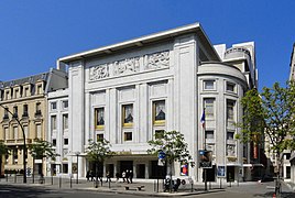 Art déco építészet: A Théâtre des Champs-Élysées (Párizs), 1910–1913, Auguste Perret