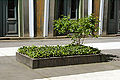 Bertel Thorvaldsen's grave, in the courtyard of the Thorvaldsens Museum, Copenhagen