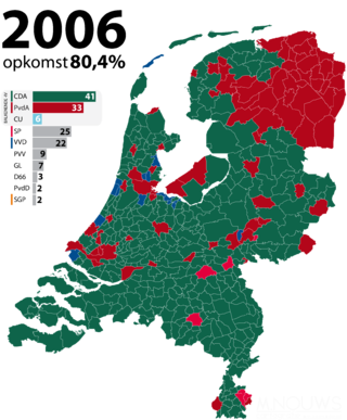 <span class="mw-page-title-main">2006 Dutch general election</span>