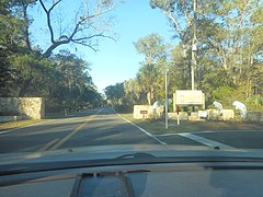 WB FL 320; Manatee Springs SP; Before the Gate.jpg