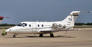 Eine T-1A auf der Randolph Air Force Base