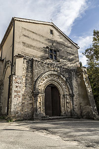 Portal der ehemaligen Abteikirche Sambucina