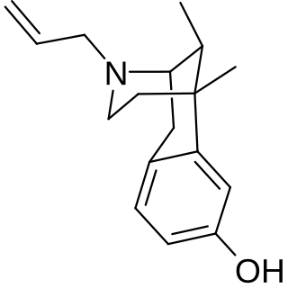 <span class="mw-page-title-main">Alazocine</span> Synthetic opioid analgesic