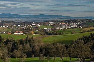 Blick auf den Hauptort vom Sonntagberg aus