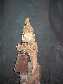 La Vierge sur l'épine avec sa sonnaille.