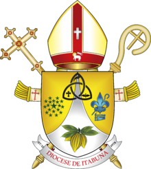 Coat of arms of the Diocese of Itabuna
