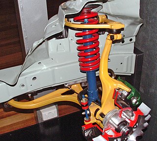 <span class="mw-page-title-main">Double wishbone suspension</span> Automotive independent suspension design