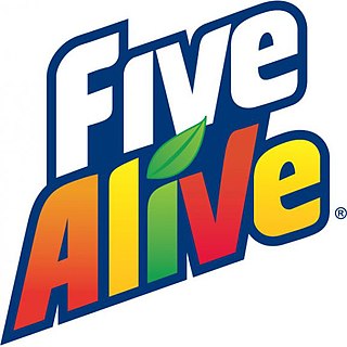 <span class="mw-page-title-main">Five Alive</span> Line of fruit juice blends