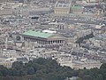 Vue sur l’église de La Madeleine.