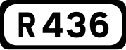 R436 road shield}}