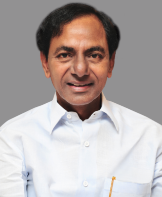 <span class="mw-page-title-main">K. Chandrashekar Rao</span> Chief Minister of Telangana