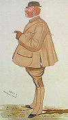 Caricature of Major Lord Henry Arthur George Somerset