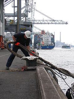 Mooring Any permanent structure to which a vessel may be secured