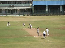 A still from final between Infosys & Cognizant Tech at Nehru Stadium Nehru Stadium, Pune.jpg